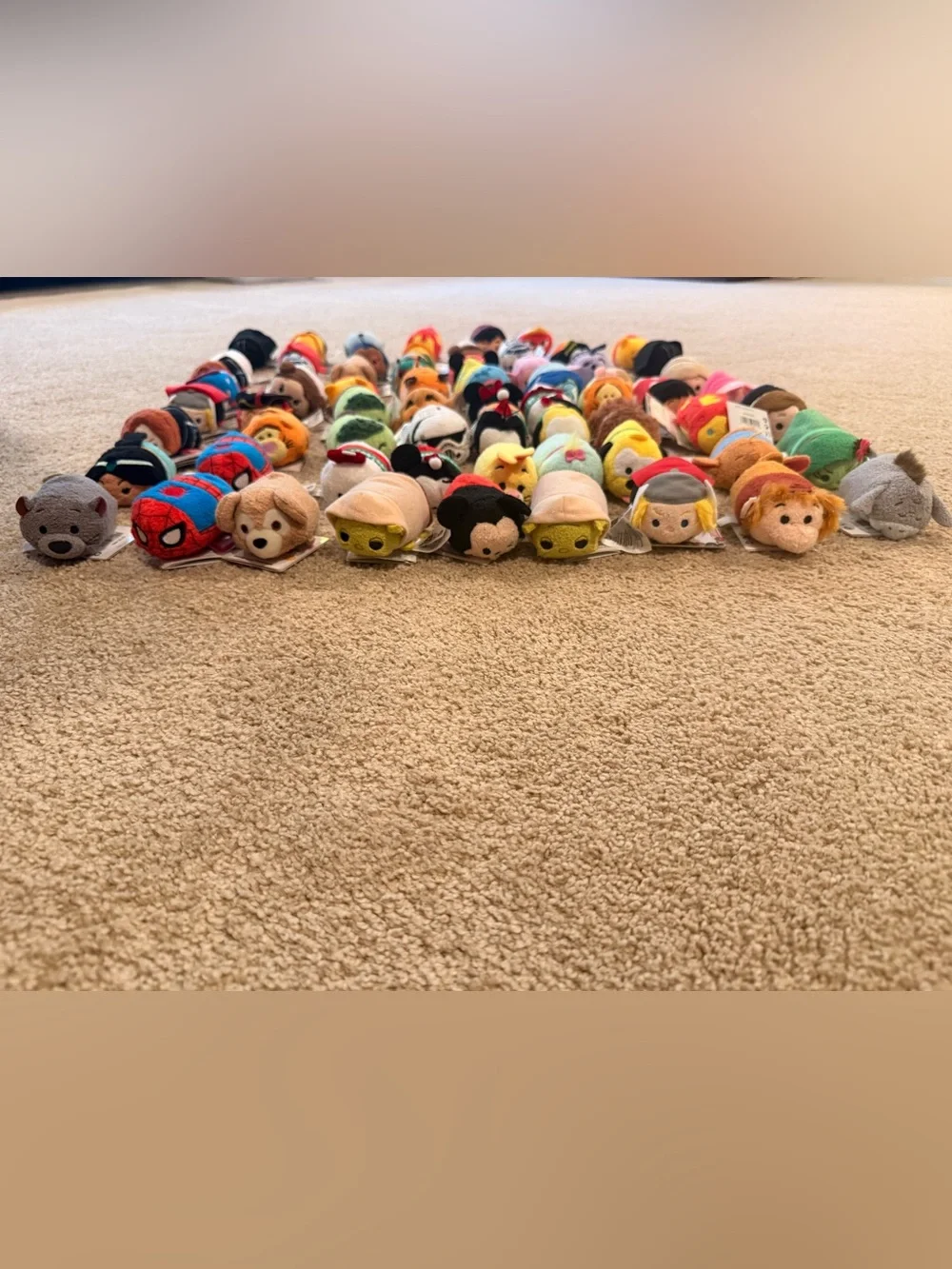 NWT Disney Tsum Tsum Plush Toy Collection 69 pieces